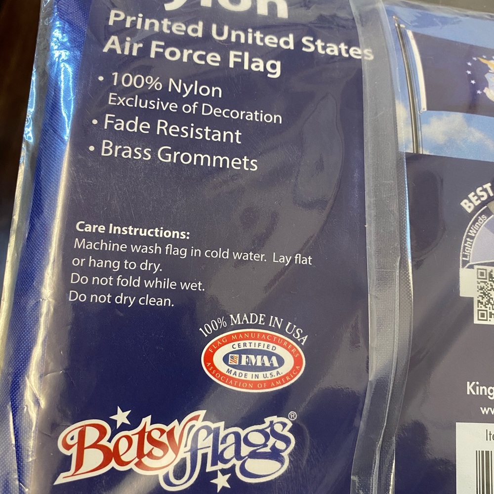 ✈️ 🇺🇸 3’X5’ Grommet Nylon US Air Force Flag - Picture 8 of 15